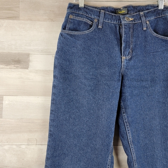 Vintage Cabela's Fleece Lined Straight-leg Jeans Women's Size 8 (more like a 6) - Picture 13 of 14